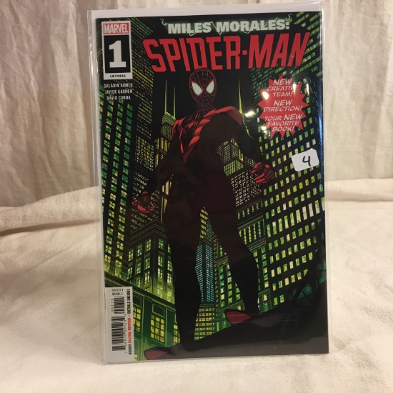 Collector Marvel Comics Miles Morales Spider-man #1 LGY#241 Edition Comic Book