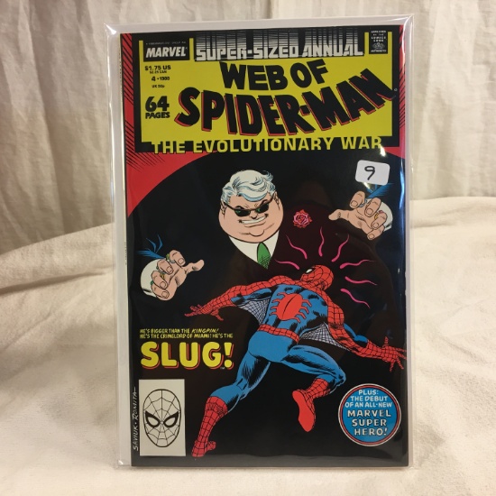 Collector Marvel Comics Web Of Spider-man The Evolutionary War #4  Comic Book
