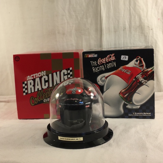 New Action Racing Collector 1998 Coca Cola Polar bear Helmet Earnhardt Jr. #1 C39836215 Scale 1/3