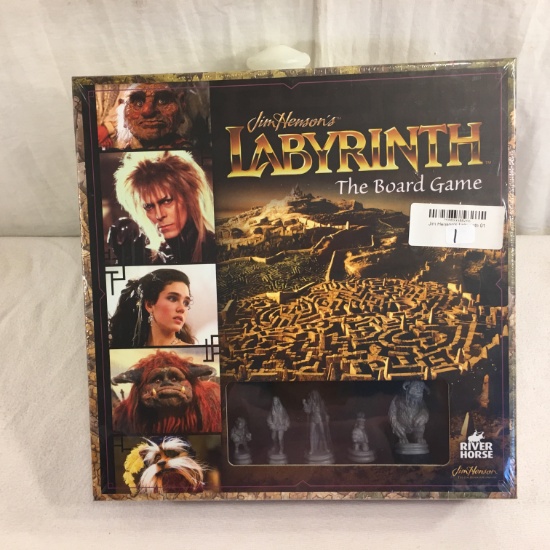 New Sealed in Box River Horse Jim Hensor's Labyrinth The Board Game Box Size: 11.3/4"x11.3/4" Box