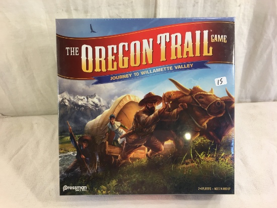 New Sealed in Bo0x Pressman The Oregon Trail Game Jolurney To Williamette Valley Box Siz:12x12" Box