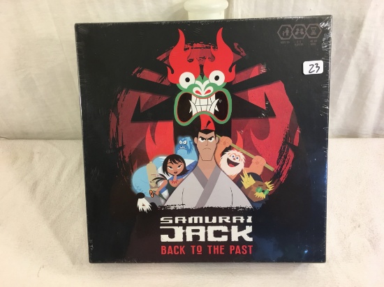 New Sealed in Box Board Game Samurai Jack Back To the Past Game Box Size: 10x10"