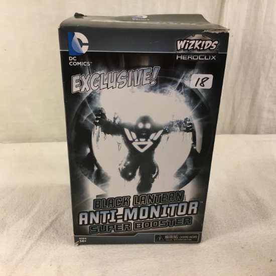 Collector 2014 Wizkids/Neca DC, Comics Heroclix Black Lantern Anti-Monitor Super Booster 9"Box