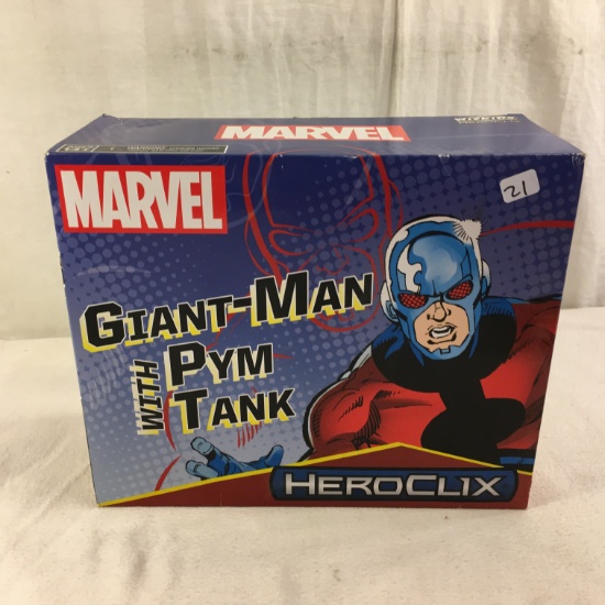 Collector 2016 Wizkids/Neca Marvel Giant-Man With Pym Tank heroclix Figure Box Size:9x11"