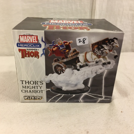 Collector 2009 Wizkids Marvel Heroclix Hammer Of Thor's Mighty Chariot Box Size: 5.5x7"