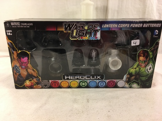 Collector 2014 Wizkids/Neca Heroclix DC, Comics War Of Light Lantern Coprs Power Batteries 14x7"