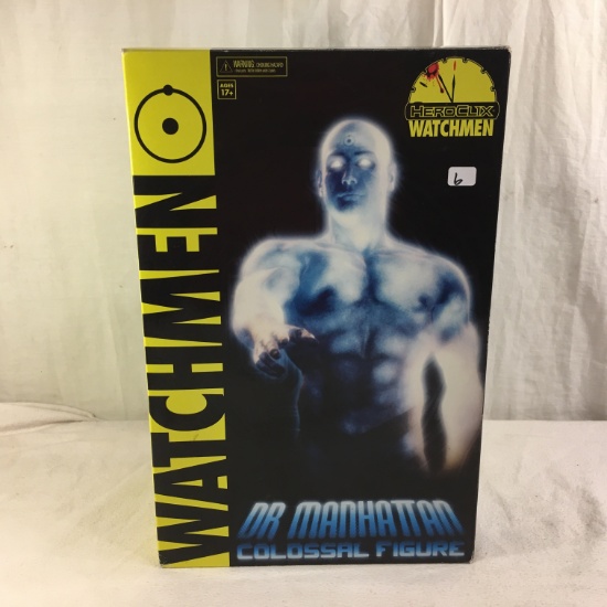 Collector 2011 Wizkids/Neca WB DC Heroclix Watchmen  DR. Manhattan Colossal Figure Box Sz:15.5"