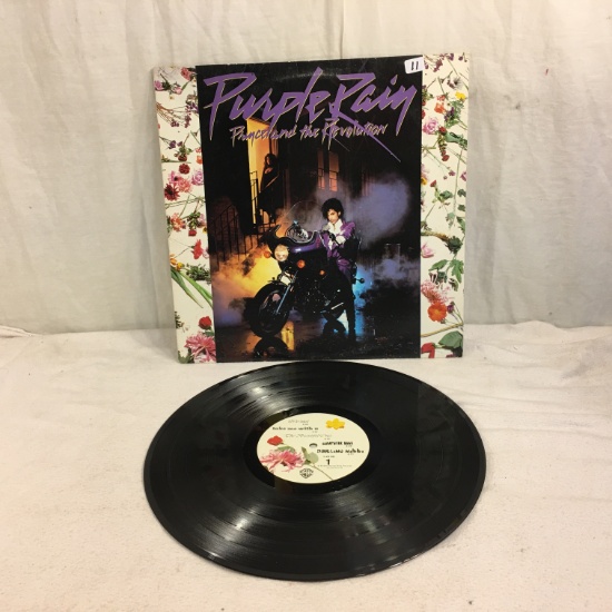 Collector Vintage 1984 Warner Bros.  Purple Rain Prince and The Revolution Vinyl Record