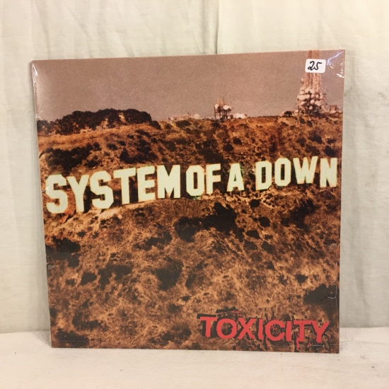 Collector Sealed New 2018 Columbia Records System Of Down Toxicity Vinyl Record Album