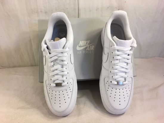 New Men's Shoe Nike Air Force 1 '07 White Blanc Size:11 - See Photos