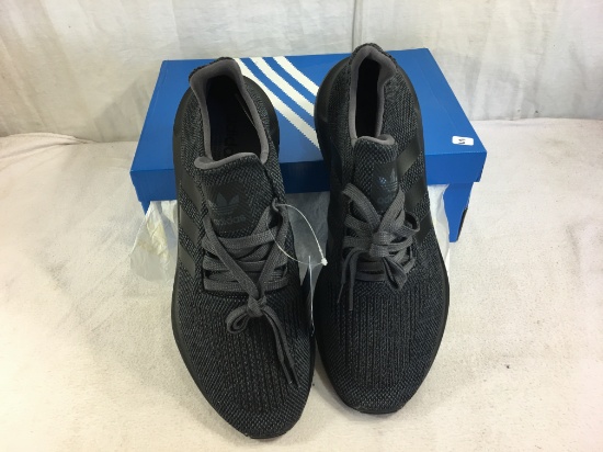 New Men's Shoe Adidas Swift Run M Black/Gray Size:11 - See Photos