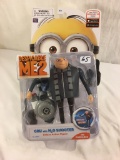 NIB Collector Illumination Ent. Despicable Me2 Gru w/H2O Shooter Deluxe Action Figure 6.5