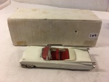 Collector Vintage 1955-1983 Cadillac Convertible Top Down White 1/43 DieCast Heavy Duty #102