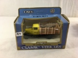 Collector ERTL DieCast Metal 190's Chevy Truck Classic Vehicles 1:43 Scale #2503 With Box
