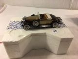 Collector Franklin Mint Prescision Models Tan/Brown Color 1/43 Scale Rolls Royce DieCast Car
