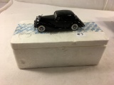Collector Franklin Mint Prescision Models Black 1/43 Scale Die-Cast Metal Car