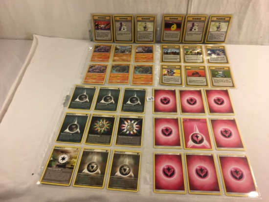 Collector Loose Pokemon Card 4- Sheets of 36 Cards - See Pictures