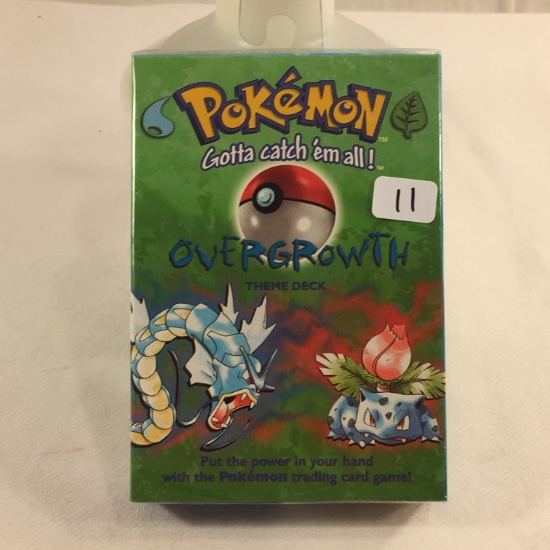Collector Sealed in Plastic Pokemon Advance Level Overgrowth Theme Deck Trading Game Card