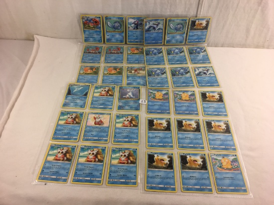 Collector Loose Pokemon Card 4- Sheets of 36 Cards - See Pictures