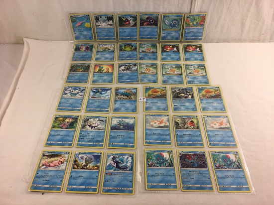 Collector Loose Pokemon Card 4- Sheets of 36 Cards - See Pictures