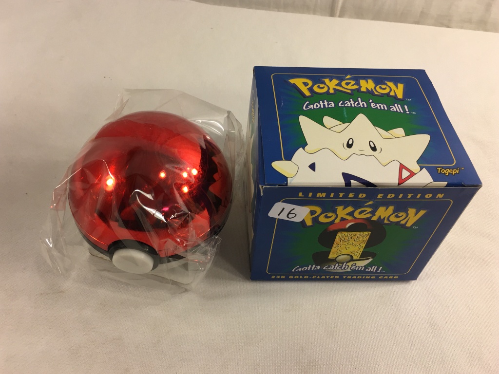 Collector 1998 Nintendo Limted Edition Pokemon 23K-Gold Plated Trading card  "Togepi" | Art, Antiques & Collectibles Collectibles Trading Cards | Online  Auctions | Proxibid
