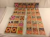 Collector Loose Pokemon Card 4- Sheets of 36 Cards - See Pictures