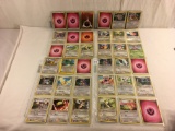 Collector Loose Pokemon Card 4- Sheets of 36 Cards - See Pictures