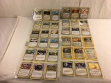 Collector Loose Pokemon Card 4- Sheets of 36 Cards - See Pictures