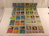 Collector Loose Pokemon Card 4- Sheets of 36 Cards - See Pictures