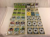 Collector Loose Pokemon Card 4- Sheets of 36 Cards - See Pictures