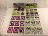 Collector Loose Pokemon Card 4- Sheets of 36 Cards - See Pictures