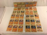 Collector Loose Pokemon Card 4- Sheets of 36 Cards - See Pictures