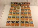 Collector Loose Pokemon Card 4- Sheets of 36 Cards - See Pictures