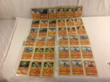 Collector Loose Pokemon Card 4- Sheets of 36 Cards - See Pictures