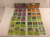 Collector Loose Pokemon Card 4- Sheets of 36 Cards - See Pictures