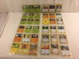 Collector Loose Pokemon Card 4- Sheets of 36 Cards - See Pictures