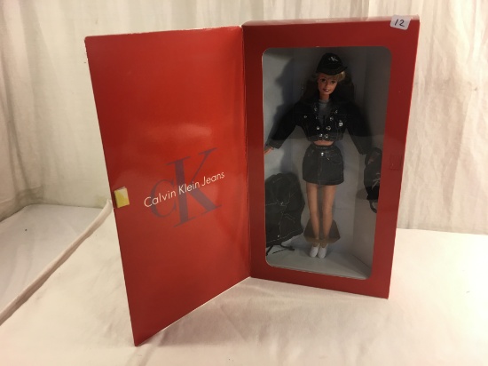 Collector Barbie Mattel Calvin Klein Jeans Bloomingdales Ltd. Edt 13"Tall Box