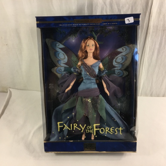 Collector Edition Barbie Mattel Fairy Of The Forest First in a Series 13.5"Tall Box