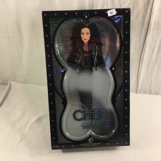 Collector Edition Barbie Mattel Black Label CHER By Bob Mackie 13.5"Tall Box