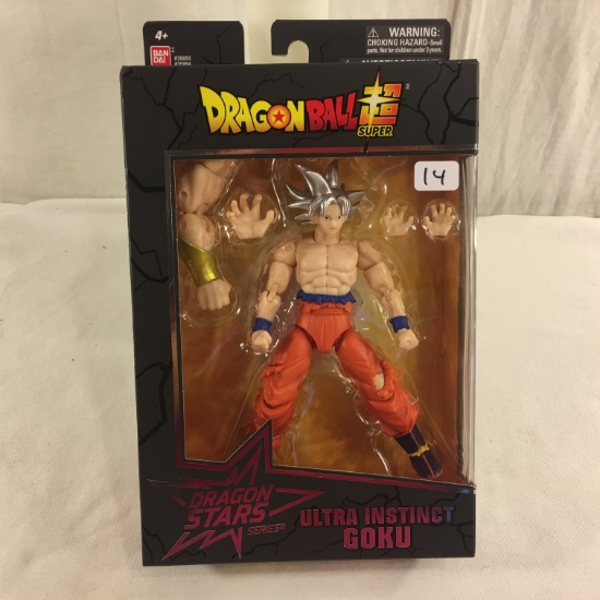 Collector NIB Bandai Dragon Ball Stars Series Ultra Instinct Goku 9"Tall