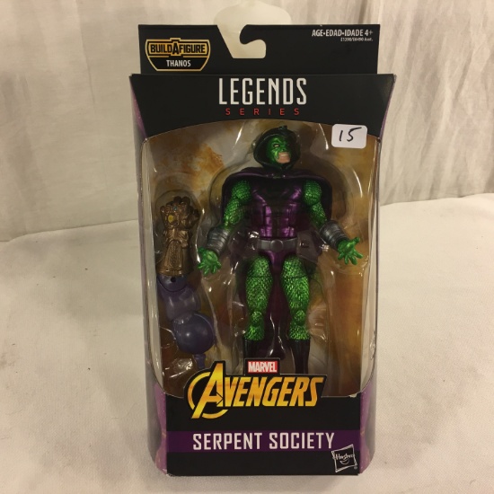 Collector NIB Hasbro Marvel Legends Series Build A Figure Thanos Serpent Society 9 "Tall