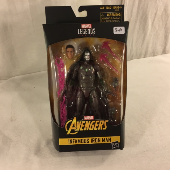 Collector NIB Hasbro Marvel Legends Series Infamous Iron Man 9 1/4"Tall