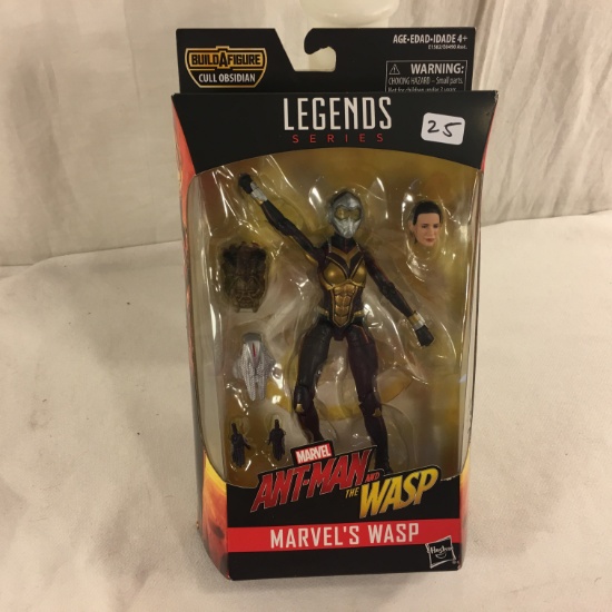 Collector NIB Hasbro Marvel Legends Series Build A Figure Cull Obsidian Wasp 9"Tall