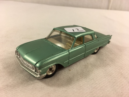 Collector Vintage Dinky Toys Ford Fairlane DieCast Metal Car Made in England Shine Teal Blue