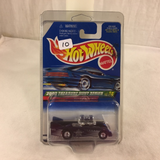 Collector NIP Hot wheels 2000 Treasure Hunt Series Double Vision 1 of 12 Cars 1/64 Scale