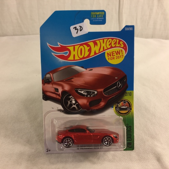 Collector NIP Hot wheels Mattel 1/64 Scale DieCast & Plastic Parts '15 Mercedes-AMG GT 2/10