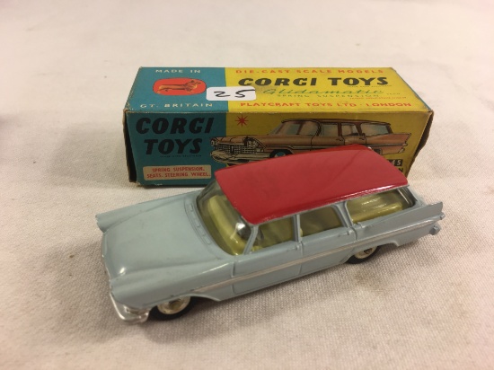 Collector Vintage Corgi Toys  Plymouth Sports Suburban Station Wagon No.445 DieCast Scale Model