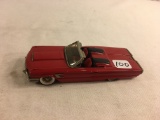 Collector  Brooklin Models BRK47 1965 Ford Thunderbird  Convertible 1/43rd Red Color Die-Cast Metal