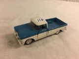 Collector 1998 Road Champs 1961 Chevrolet Pick-up Truck Blue/White Truck 1:43 Scale DieCast Car