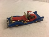 Collector Vintage POLITOYS M N.559 AUTO PAPERONE Walt Disney METAL CAR Made Italy 70s 6